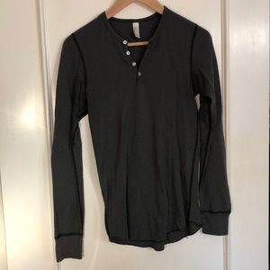 American Apparel men’s Henley